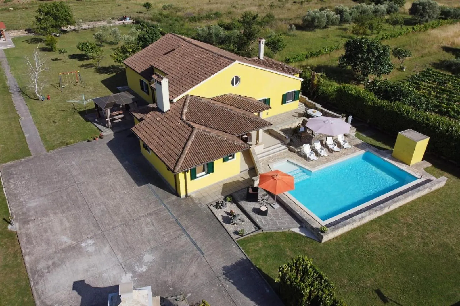 Villa Ana With Large Pool Policnik Croácia